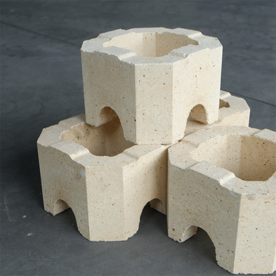 Excellent Chemical Stability Zro2 Zirconium Oxide Refractories ZS-63 For Strength Applications