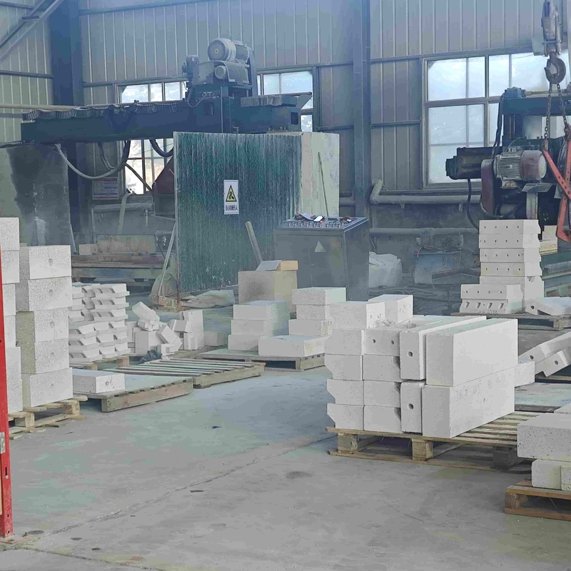 Industrial  Refractory Ceramics Parts Corundum Mullite Ceramics White Or Customized